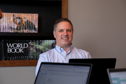 Ted Grengs in meeting